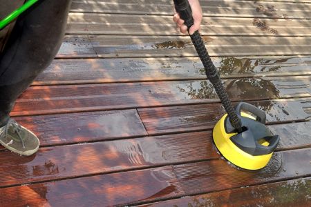 Pressure washing attachments