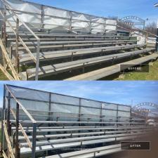 Bleacher Cleaning in Louisville, KY 0